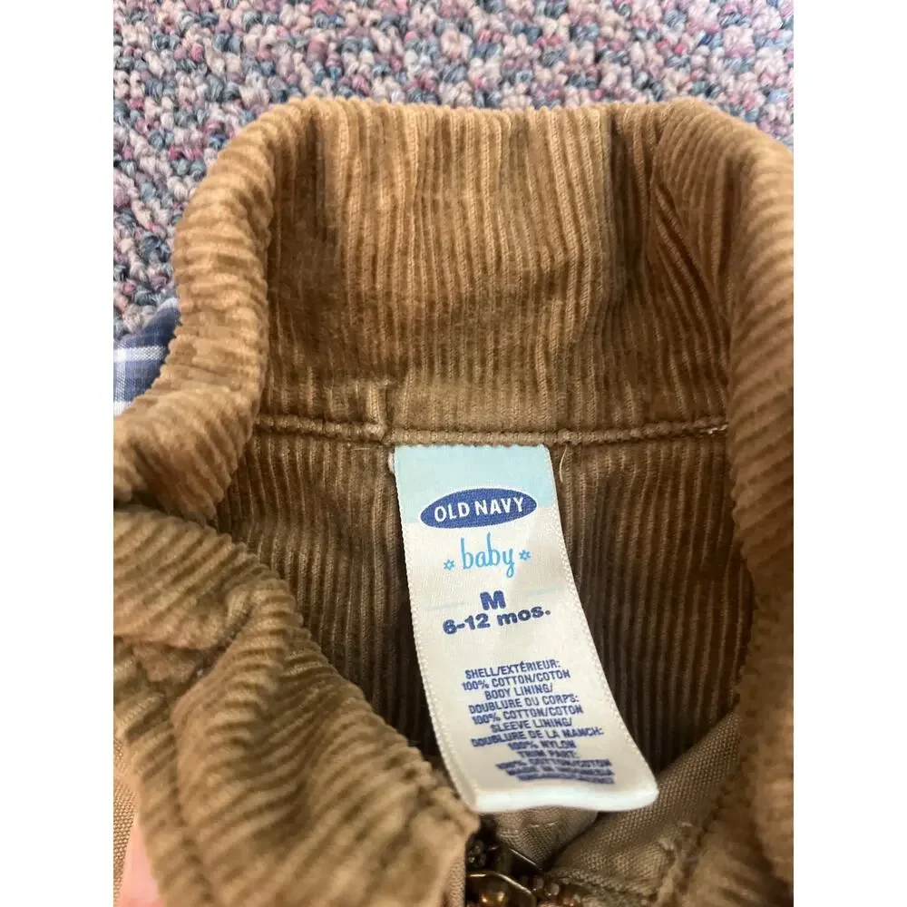 Old Navy baby Canvas Outerwear Jacket 6-12 months